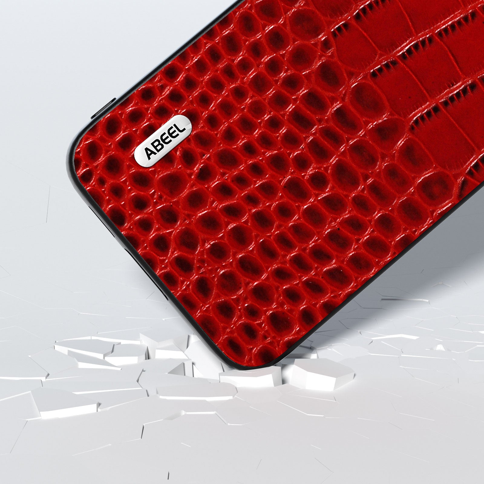 ABEEL Til Samsung Galaxy S23 FE Krokodilletekstur Ægte kolæder PC TPU telefonetui Stødsikkert cover ABEEL Til Samsung Galaxy S23 FE Krokodilletekstur Ægte kolæder PC TPU telefonetui Stødsikkert cover